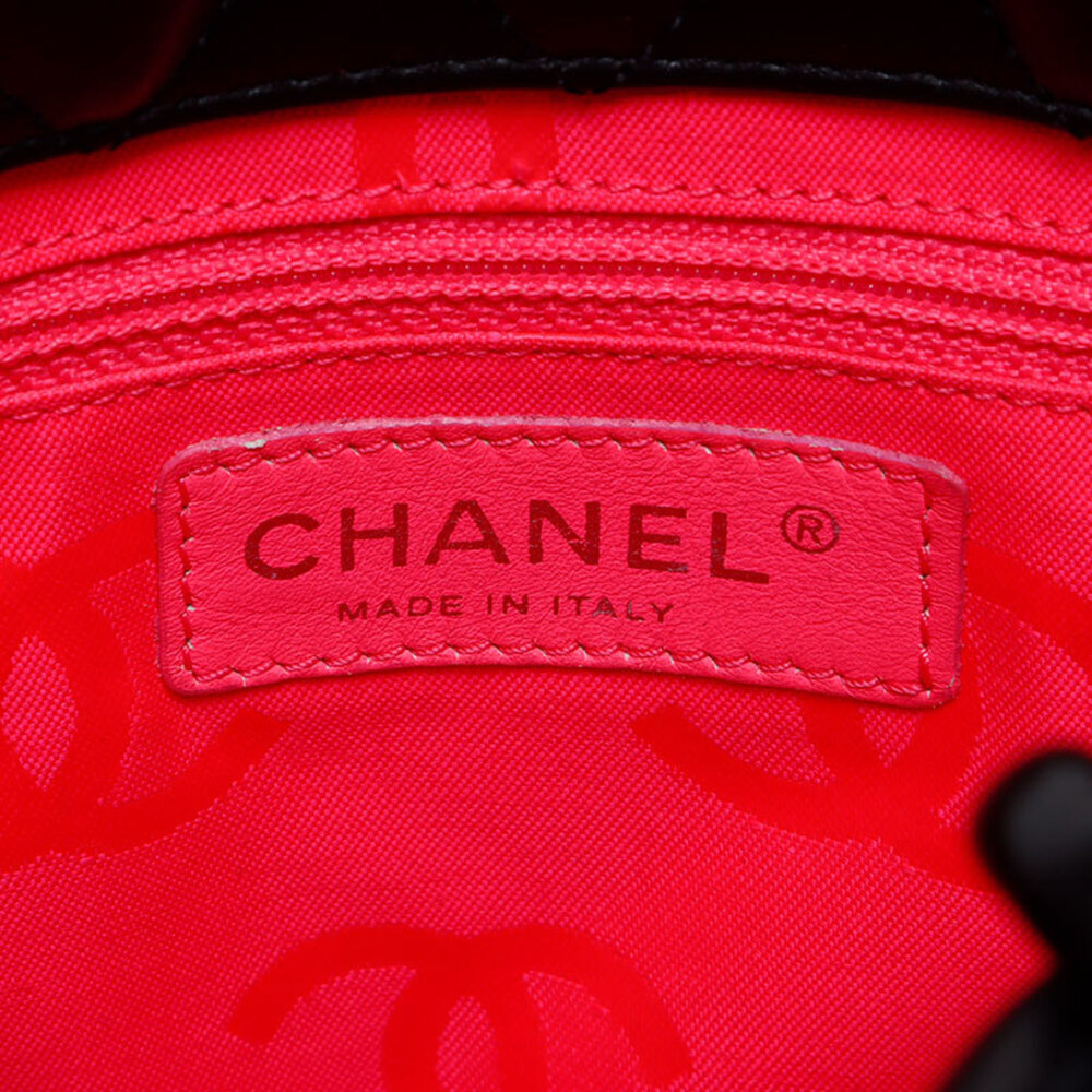 CHANEL Cambon Line 2003-2004 Handbag Black WS12855 - Picture 11 of 13